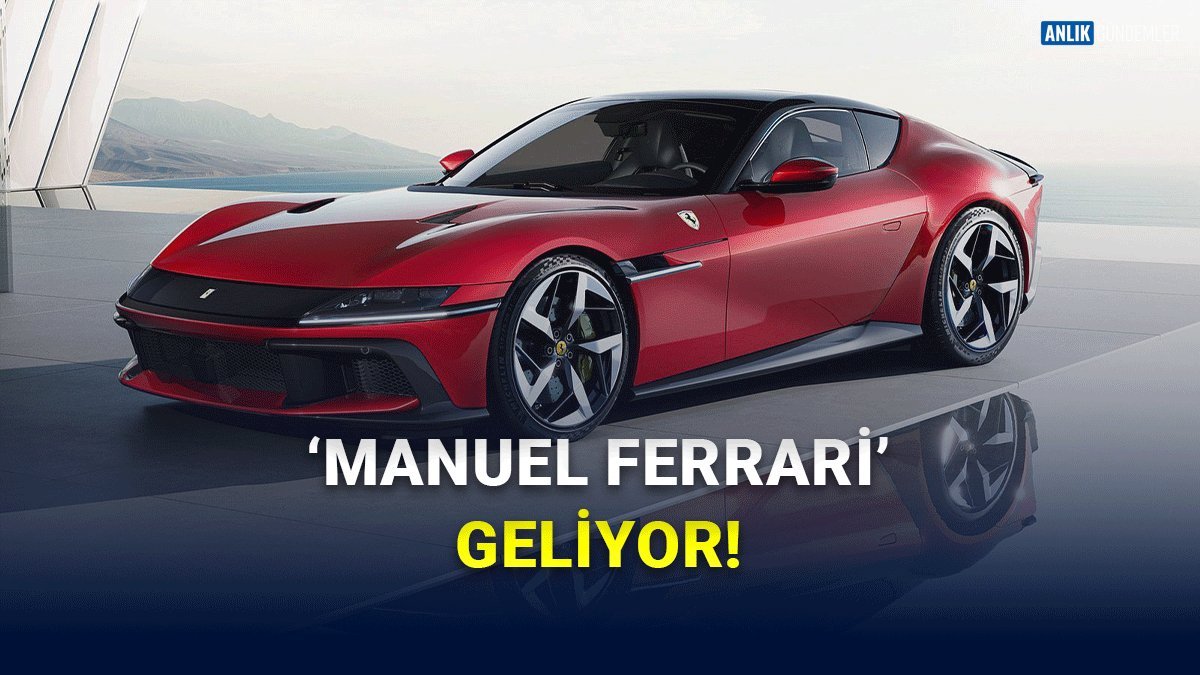 Otomobil Tutkunlarını Heyecanlandıran Gelişme: Ferrari'den 20 Yıl Sonra Manuel Vitesli Efsane Geri mi Dönecek?