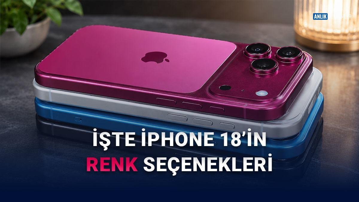 IPhone 18'in Gizemli Renk Paleti Gözler Önüne Serildi: Koyu Kiraz Tonu Heyecan Uyandırdı!