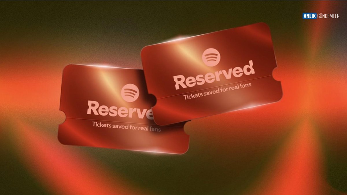 Spotify'dan 'Reserved' Hamlesi: Konser Biletlerinde Sadık Dinleyiciye Ayrıcalık Dönemi Başlıyor