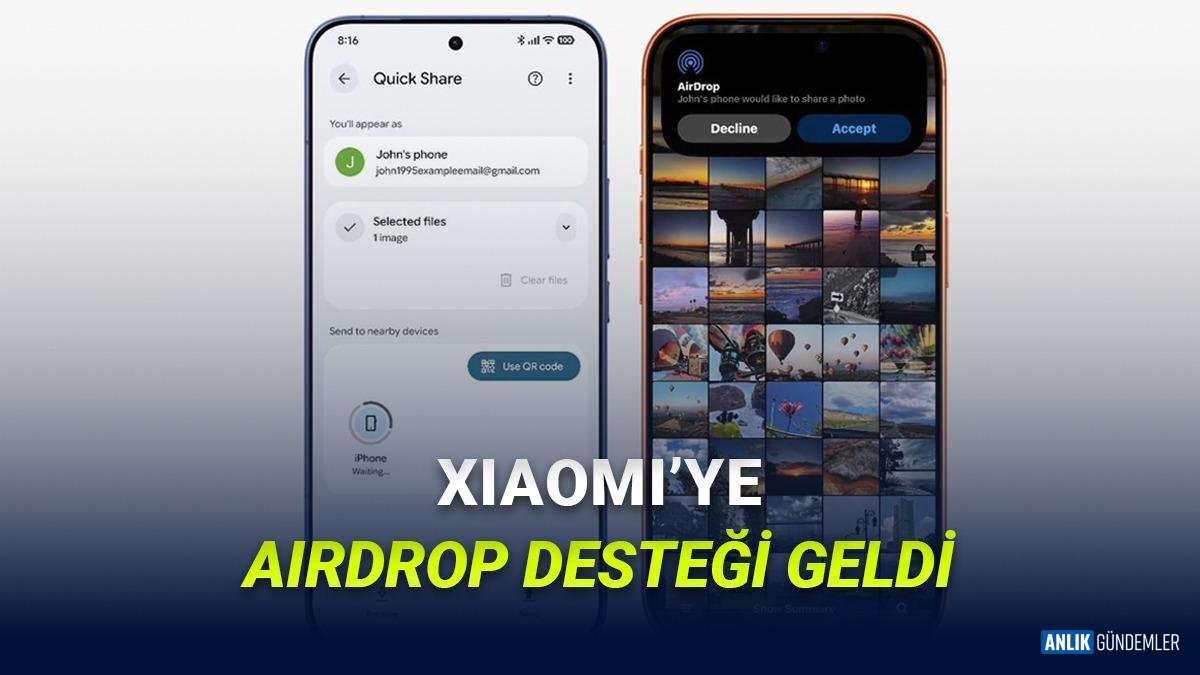 IPhone Kullanıcıları Dikkat! Xiaomi Cihazlarına Sürpriz Konuk Geliyor: AirDrop Artık Elinizin Altında!