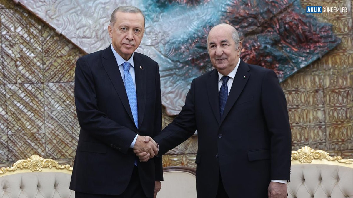 Erdoğan ve Tebbun'dan Kritik Zirve! Türkiye-Cezayir Hattında Yeni Dönem Kapıda