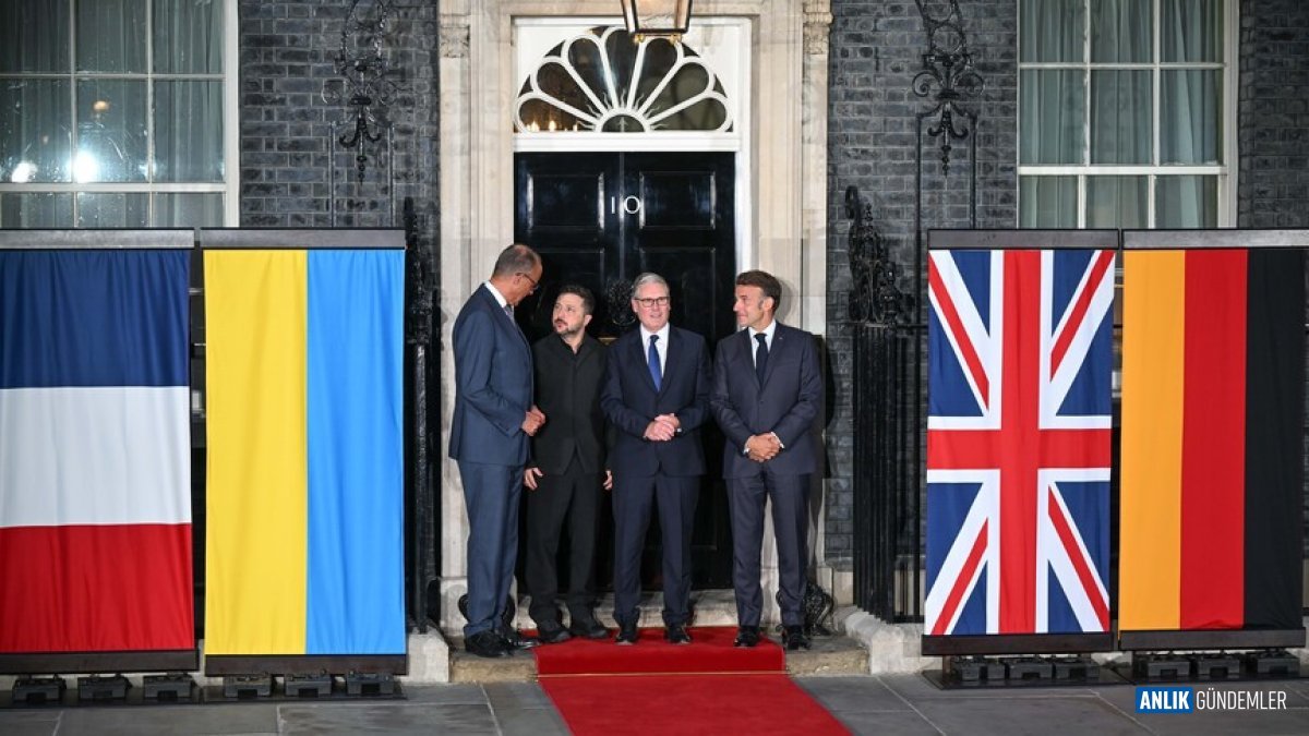 Londra'da Kritik Zirve: E3 Liderleri Zelenskiy ile Ukrayna'nın Geleceğini Masaya Yatırdı! Savaşa Son Nokta Konulacak mı?