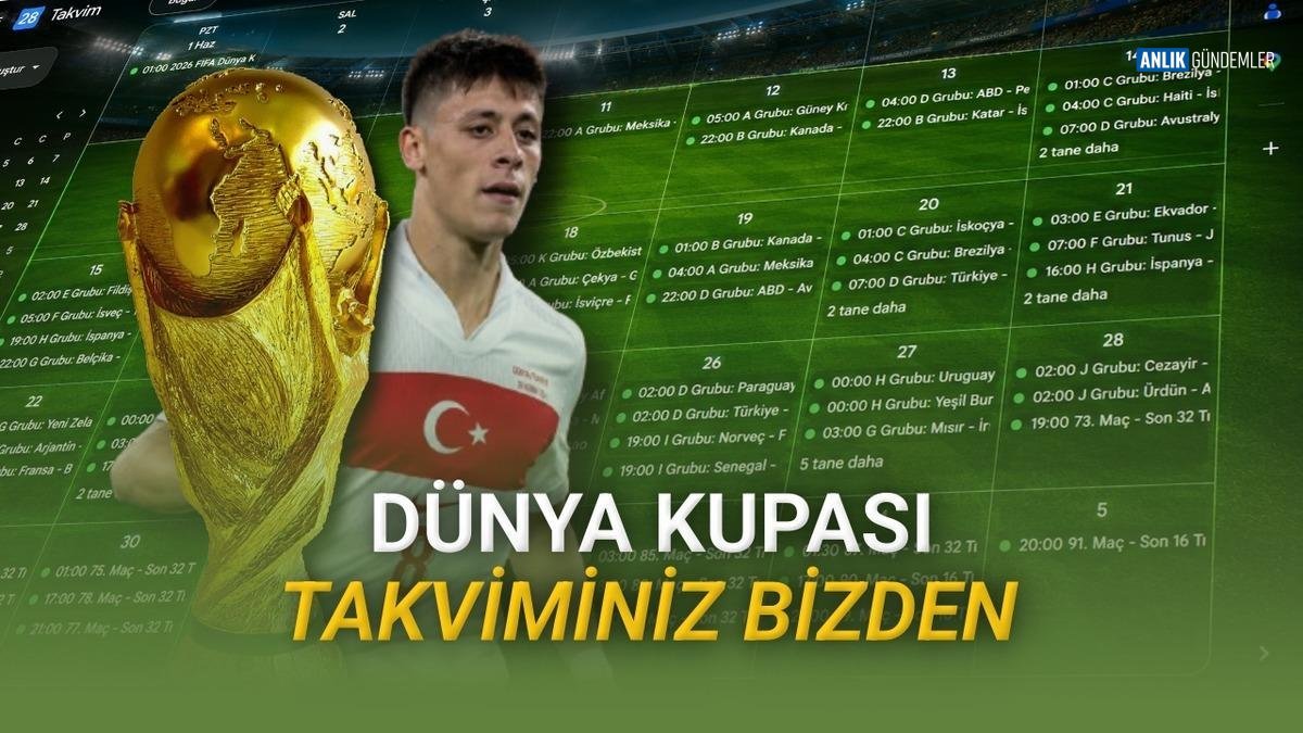 Dünya Kupası Heyecanını Cepte Taşı! Tüm Maçlar Google Takvim'de Anlık Güncelleniyor!
