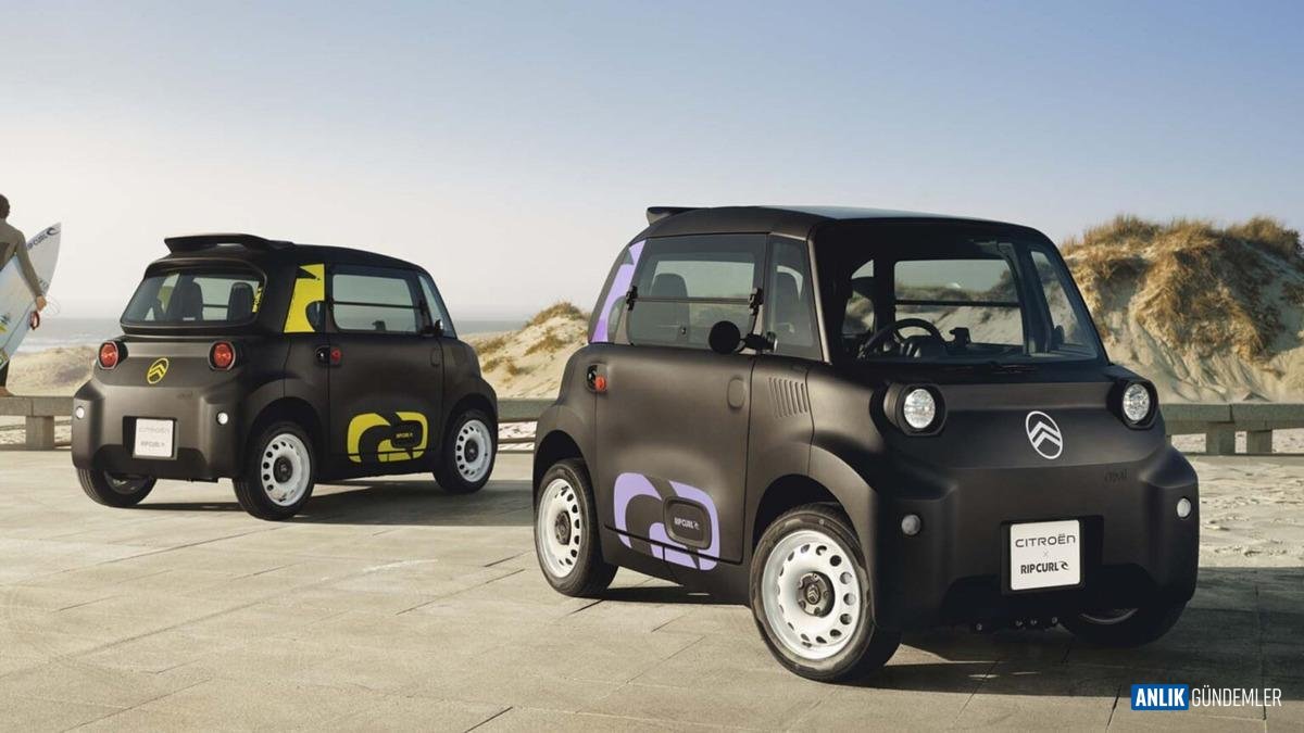 Sörfçülerin Gözdesi Citroen Ami'nin Efsanevi Rip Curl Versiyonu Türkiye'de Sahne Aldı: Fiyatı Dudak Uçuklatıyor!